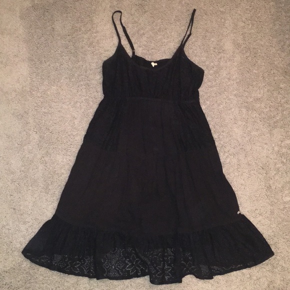 Ripcurl Black Casual Summer Beach Dress